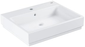 Lavoar Grohe Cube Ceramic 60, montaj pe blat Pure Guard, alphine white - 3947700H