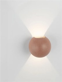 Aplica LED ambientala exterior IP65 SIMENTI Red Sandstone