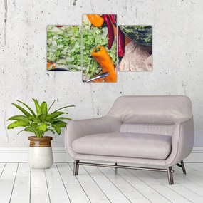 Tablou cu legume (90x60 cm)