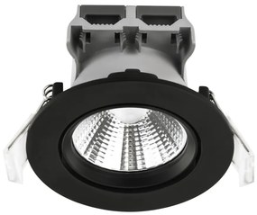 Set de 3 spoturi LED dimabile incastrabile Fremont negru 2700K 47580103 NL