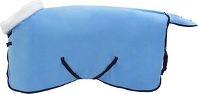 vidaXL Pătură pentru cai Aqua complet 95 cm Fleece polar