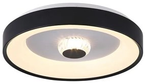 Plafoniera LED design modern Polka negru