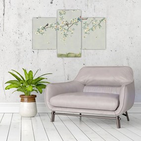 Tablou - Adunarea păsărilor (90x60 cm)