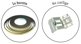 Chiuveta Sanitec ERT-C 408D, pentru blat, cuva dreapta, anticalcar, 76x43,5cm, Inox