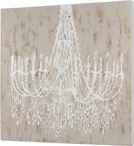 Tablou decorativ, pictura realizata pe panza, Lampara, 100x100cm 16237 SAP