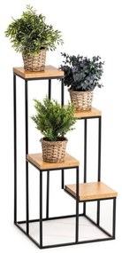 Suport pentru flori KASKADA 70x34 negru/maro