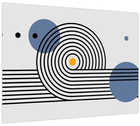 Tablou - Abstracție minimalistă N⁰1 (70x50 cm)