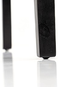 Scaun de sufragerie din piele Kelly, gri