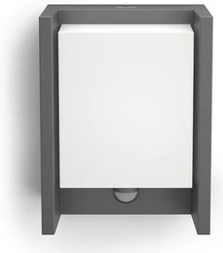 Aplică LED de exterior cu senzor Philips ARBOUR LED/3,8W/230V IP44
