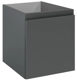Oltens Vernal dulap 40x45.6x47 cm sub chiuveta pe perete grafit 60017400