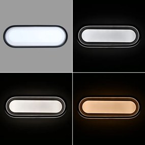 Brilagi - Corp de iluminat LED dimabil TRIVARO LED/85W/230V 3000-6000K 20x60 cm + telecomandă