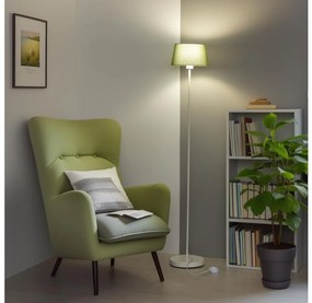 Brilagi - Lampă de podea LED CERIA 1xE27/40W/230V Ø 25 cm verde/alb