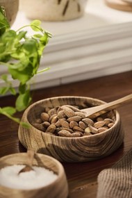 Set de 2 boluri din lemn de acacia ACACIA WOOD