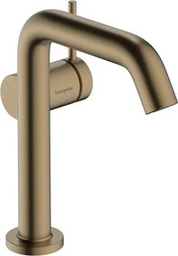 Baterie lavoar bronz periat Hansgrohe Tecturis S 150 Fine CoolStart EcoSmart+