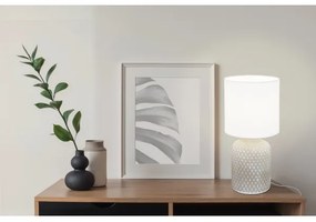 Eglo 97774 - Lampă de masă BELLARIVA 1xE14/40W/230V