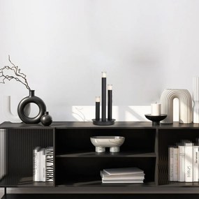 Veioza/Lampa de masa decorativa Ramira negru