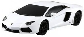 Masina cu telecomanda R C 1:24 Aventador LP700, Rastar Alb 46300