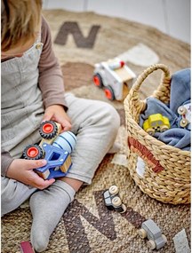 Coșuri de jucării pentru copii în culoare naturală 2 buc. din zambilă de apă ø 32x32 cm Agnes – Bloomingville Mini