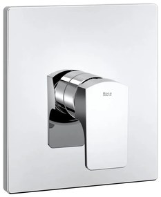 Roca A5A2B01C00 - Baterie de duș pentru montaj încastrat L90, crom lucios