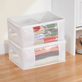 Set 2 cutii depozitare iDesign Zipper