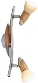 Plafoniera rustica 2 becuri E14 LORD II&amp;III 5443-2 Globo
