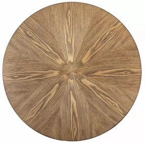 Masa rotunda Amadeo nuc/negru mat ø80/h76