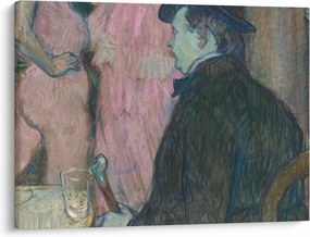 Tablou - Henri de Toulouse-Lautrec, Maxime Dethomas, reproducere (70x50 cm)