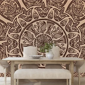 Tapet autoadeziv Mandala cu model popular abstract