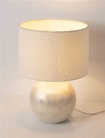 Veioza din scoici capiz, abajur boucle ORA