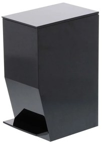 Coș de gunoi negru cu pedală din plastic 3,9 l Tower – YAMAZAKI