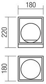 Lampă de masă ZODIAC 1xE14/28W/230V Redo 01-3052