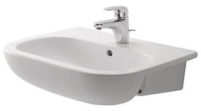 Duravit D-CODE 339550000 - Lavoar încastrat 55x44 cm, ceramică, alb lucios