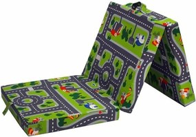 Scaun fără picioare Verde Pliabil Cu poziții multiple