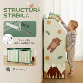 AIYAPLAY raft depozitare copii mobilier | Aosom Romania