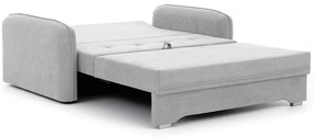 Canapea extensibila pentru 2 persoane LAINE, gri deschis