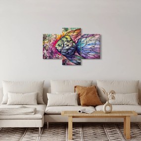 Tablou - Peștișorul colorat (90x60 cm)