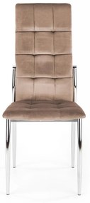 Scaun K416 velvet bej