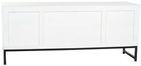 Comoda TV, gri, din lemn de mango, Mistral