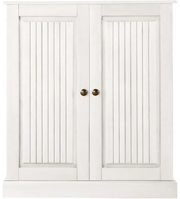 Dulap alb din lemn de pin 100x34 cm Mille – Støraa