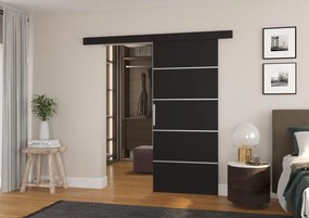 Ușă glisantă TONY – 96x1.6x205 cm – Negru
