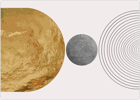 Tablou pe sticlă - Arcuri rustice N⁰4 (70x50 cm)