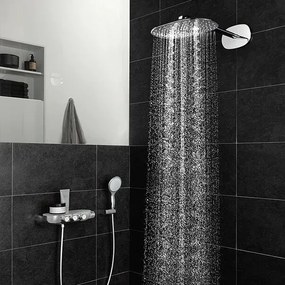 Sistem de dus cu termostat Grohe Rainshower Smartcontrol 360 Duo suprafata de pulverizare cromata