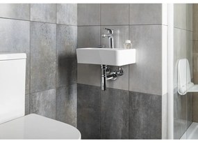 Chiuvetă mică pentru WC albă din ceramică 36x25 cm Gerda – Sapho
