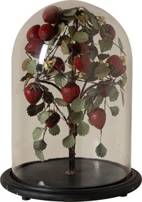 Clopot de sticla cu capsun artizanal, „Strawberry Precious”