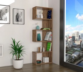 Biblioteca  Nebu, Stejar, 52x150x20 cm