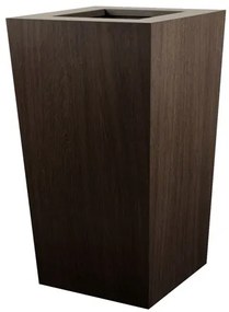 Ghiveci din lemn cu auto-irrigare NATURA, tall, mai multe variante - Hobby Flower Culoare: stejar închis