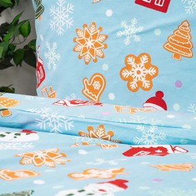 Lenjerie de pat din flanel 4Home Sweet Winter, 140x 200 cm, 70 x 90 cm, 140 x 200 cm, 70 x 90 cm