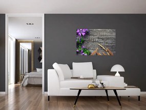 Tablou - flori de câmp (90x60 cm)