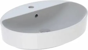 Lavoar pe blat Geberit Variform oval cu preaplin 60x45 cm