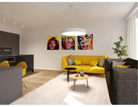 Lustră LED pe cablu MONO LED/60W/230V 3000/4000K albă LED2